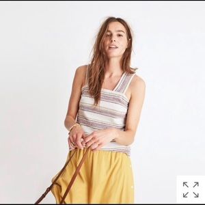 Madewell Printed Apron Tunic